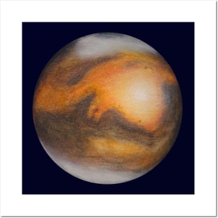 Planet Mars Posters and Art